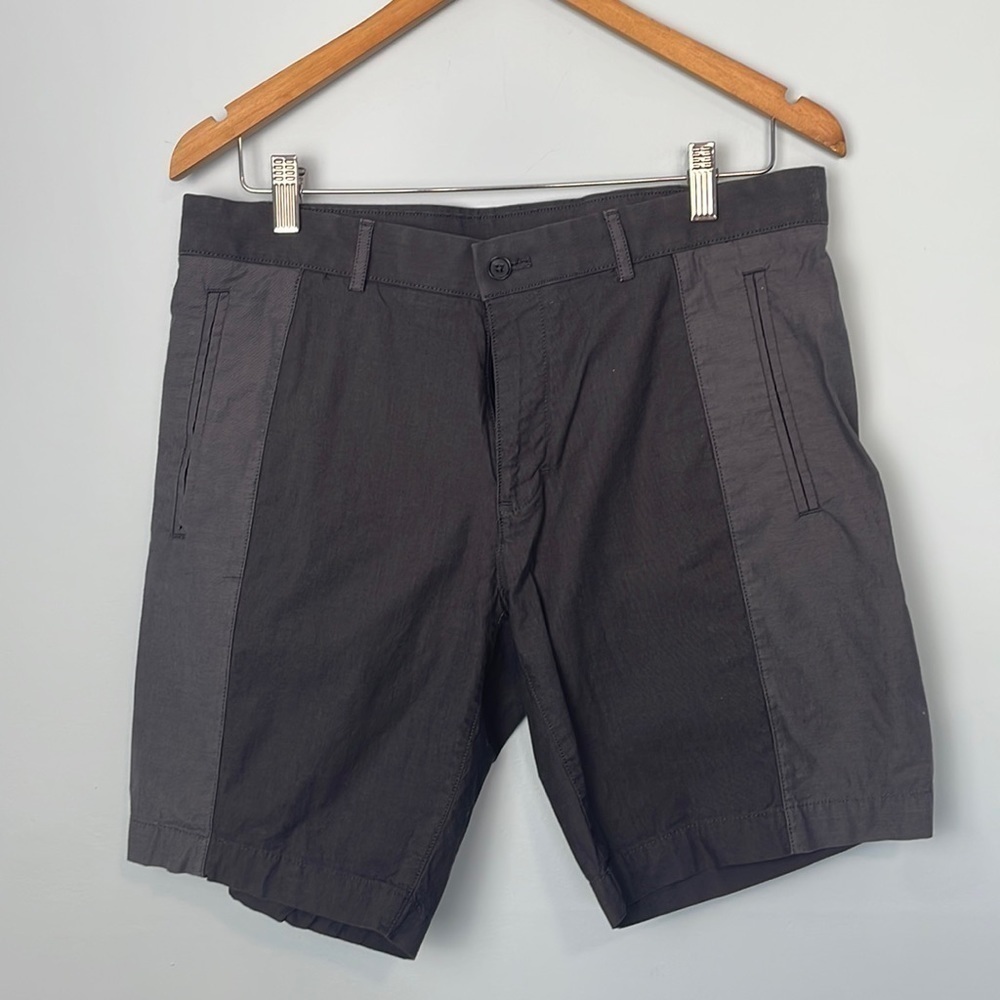 Calvin Klein Grey Colour Block Shorts Size 32